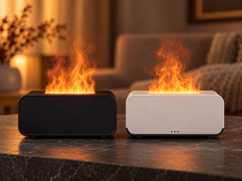 Flammero Aromadiffuser med flammeeffekt – USB 120 ml