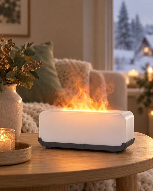 Flammero Aromadiffuser med flammeeffekt – USB 120 ml